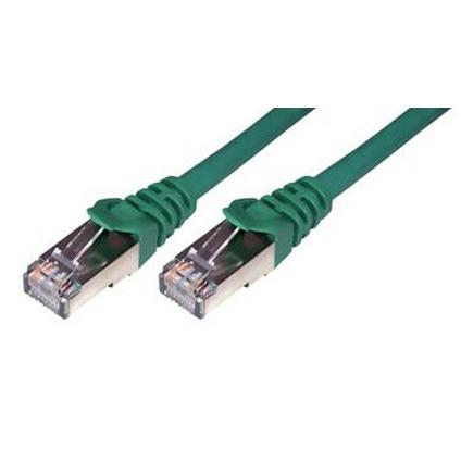 Mcl fcc6bm-1.5m/v cble de rseau vert 1,5 m cat6 f/utp (ftp)