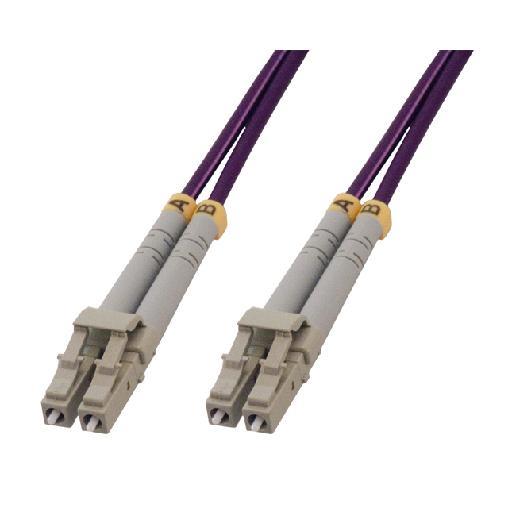 Mcl lc/lc cble infiniband et  fibres optiques 1 m lc/lc violet