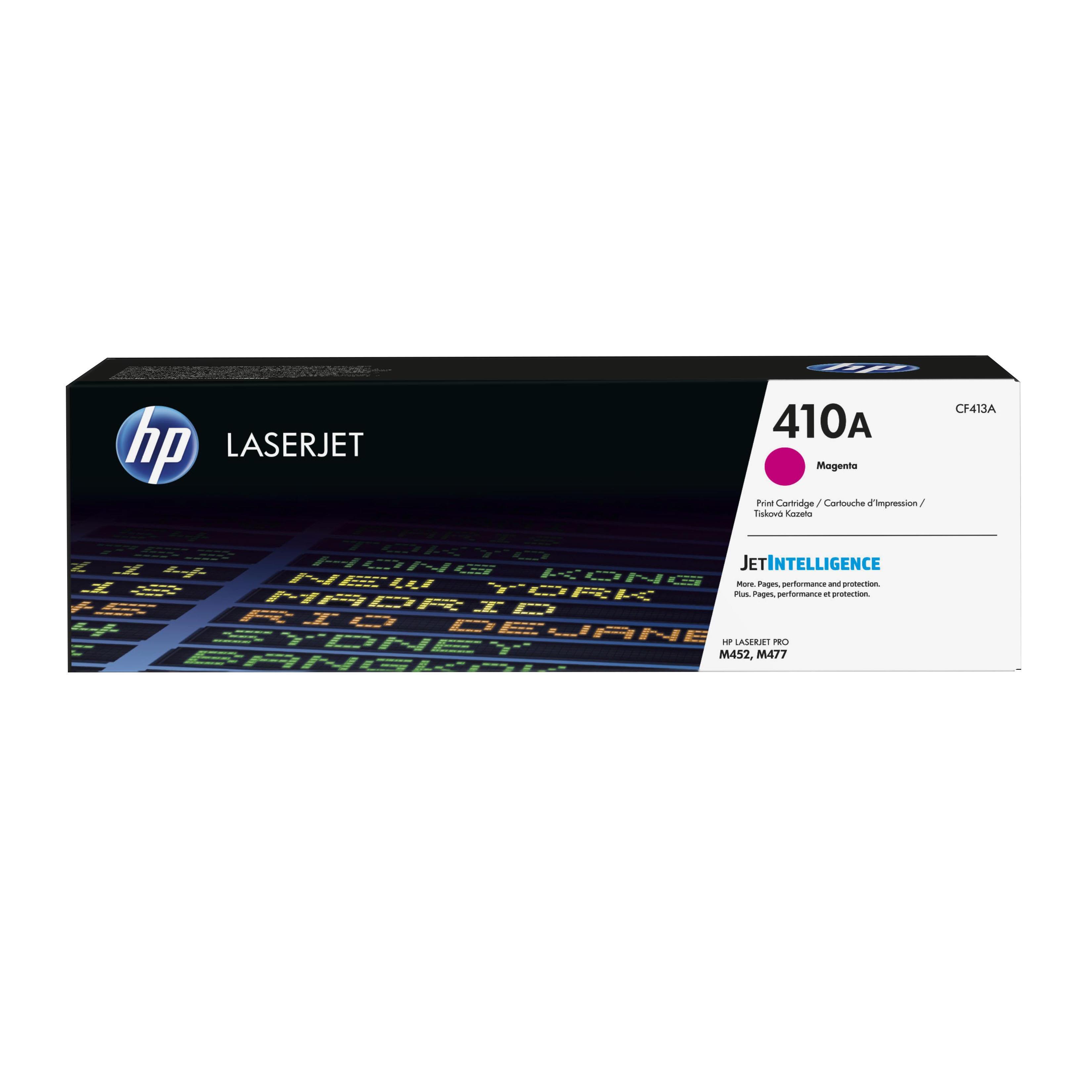 Cartouches de toner - Hp 410a toner laserjet magenta authentique