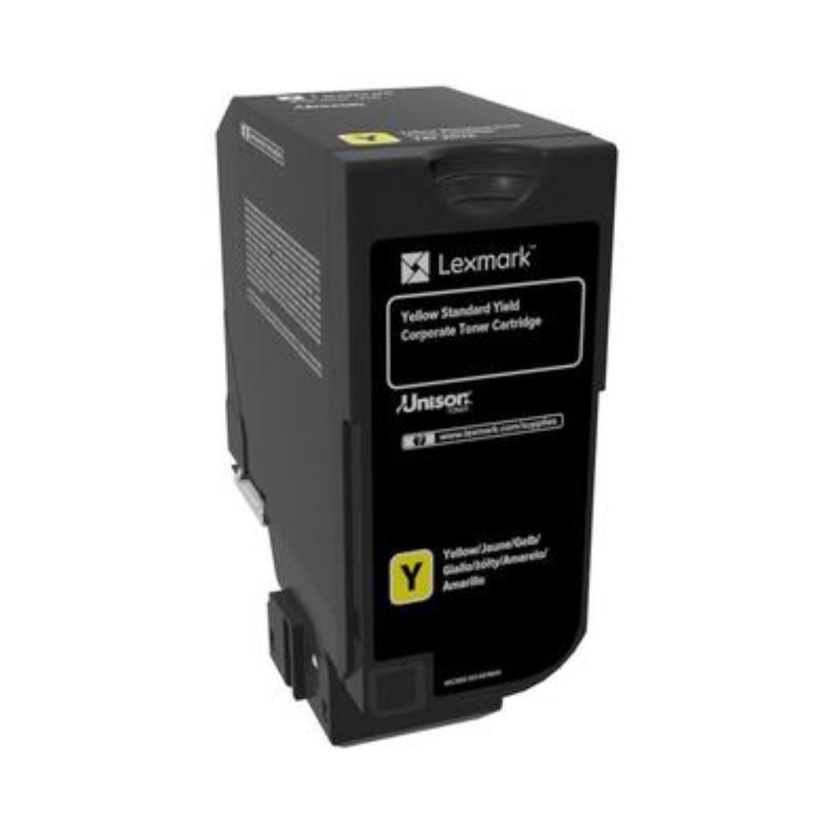 Cartouches de toner - Lexmark 74c2sye cartouche de toner 1 pice(s) original jaune
