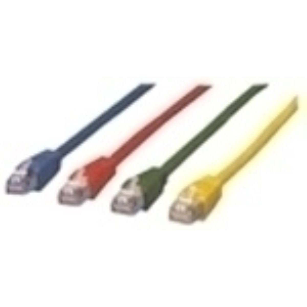 Mcl cable rj45 cat6 10.0 m yellow cble de rseau jaune 10 m f/utp (ftp)