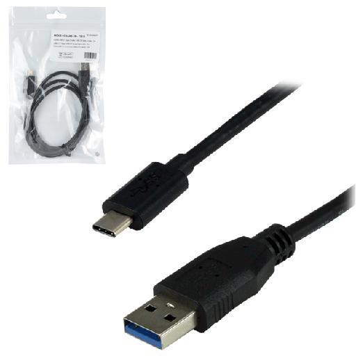 Mcl usb 3.1 type-c / usb 3.0 type-a 1 m cble usb usb 3.2 gen 1 (3.1 gen 1) usb c usb a noir