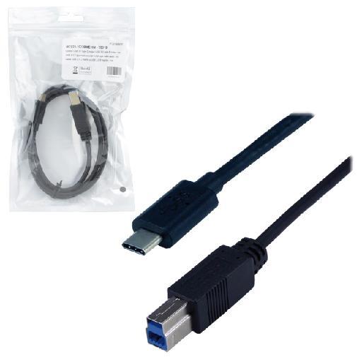 Mcl usb 3.1 type-c / usb 3.0 type-b 1 m cble usb usb 3.2 gen 1 (3.1 gen 1) usb c usb b noir