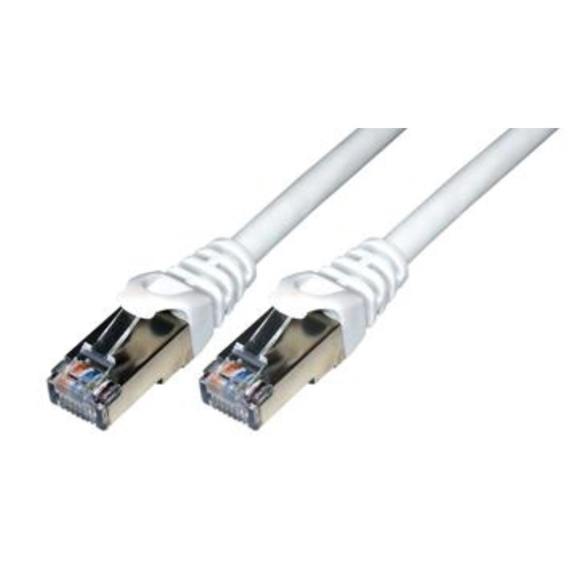 Mcl fcc6bm-0.5m/w cble de rseau blanc 0,5 m cat6 f/utp (ftp)