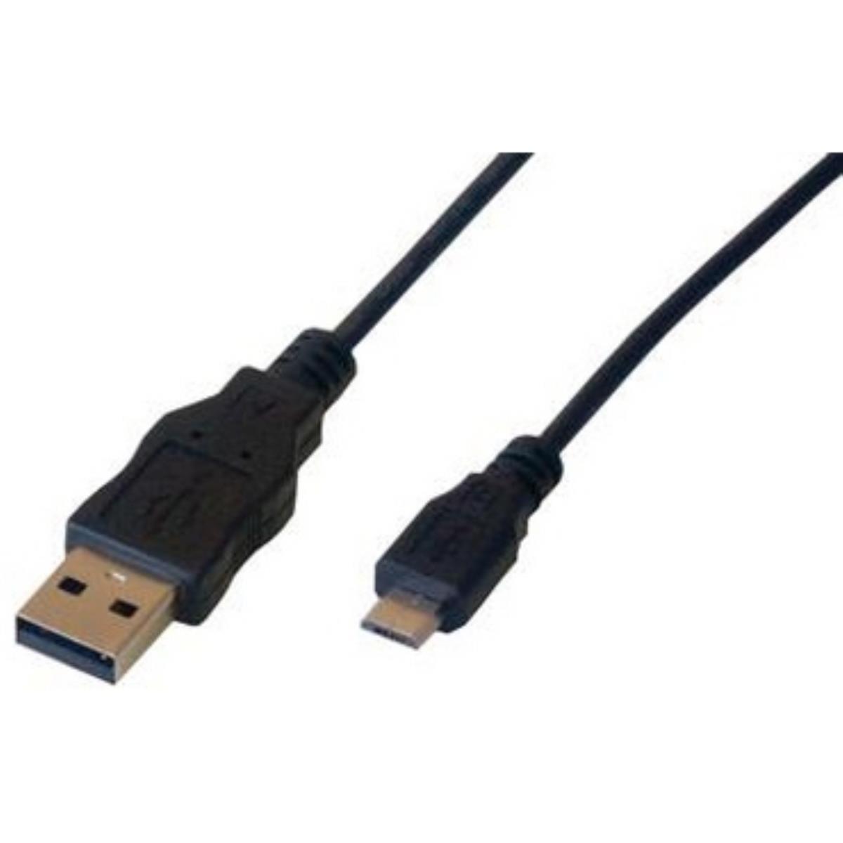 Mcl mc922ahb-2m cble usb usb 2.0 usb a micro-usb b noir