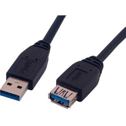 Mcl usb 3.0, m/fm, 1.8m cble usb usb 3.2 gen 1 (3.1 gen 1) 1,8 m usb a noir