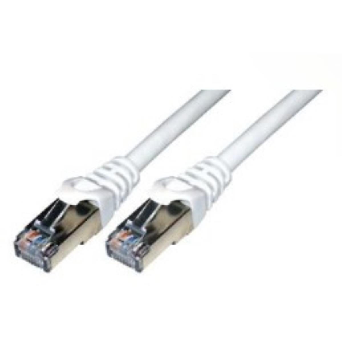 Mcl fcc6bm-10m/w cble de rseau blanc cat6 f/utp (ftp)