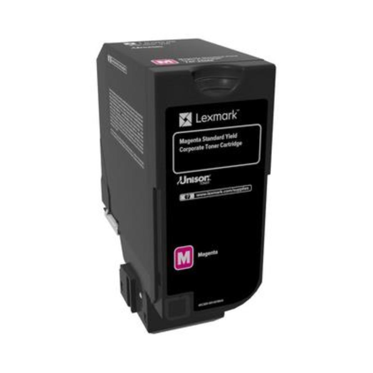 Cartouches de toner - Lexmark 74c2sme cartouche de toner 1 pice(s) original magenta