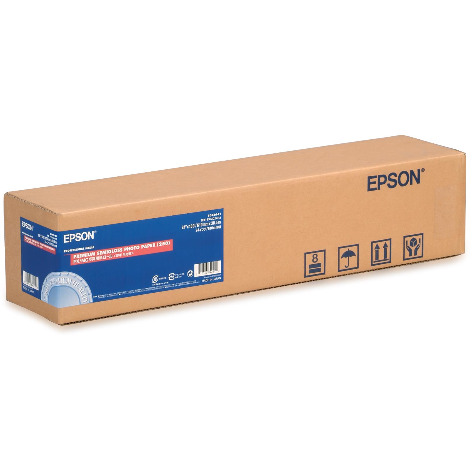 Epson pap photo premium semi-glac (250) 255g 24" (0,610x30,5m)