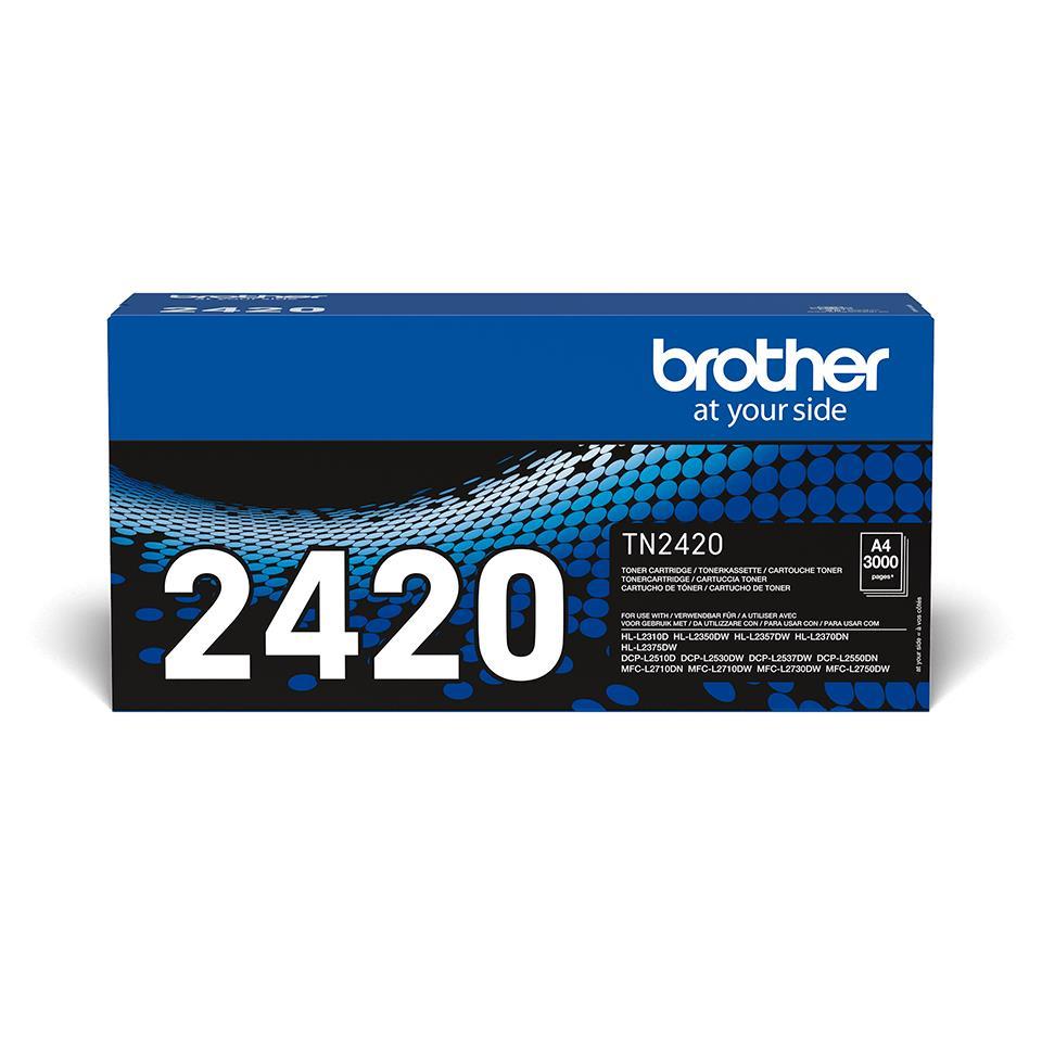 Cartouches de toner - Brother tn-2420 - cartouche de toner originale  haut rendement - noir