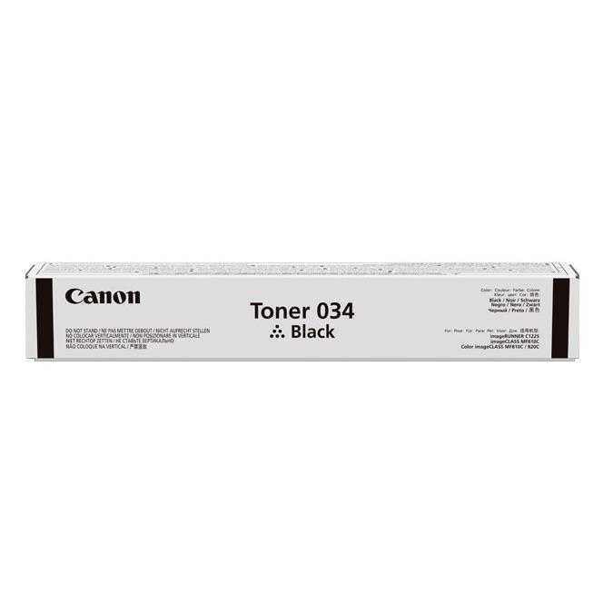 Cartouches de toner - Canon 034 cartouche de toner 1 pi�ce(s) original noir