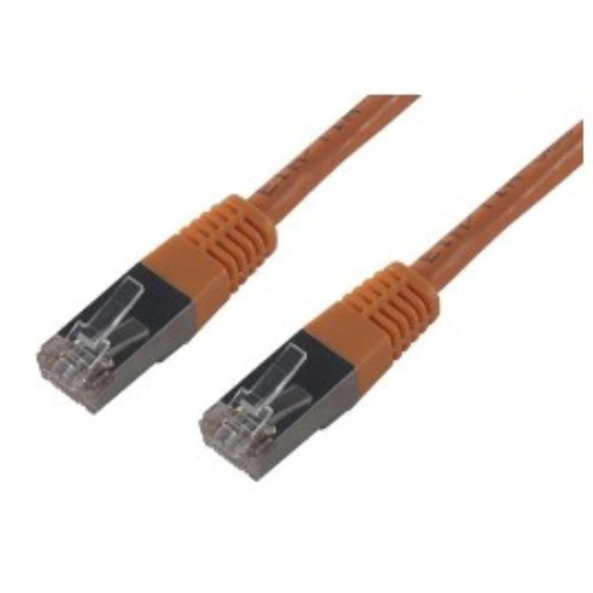 Mcl fcc6bm-2m/o cble de rseau orange cat6 f/utp (ftp)