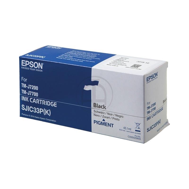 Cartouches pour imprimantes - Epson cartouche sjic33p(k)