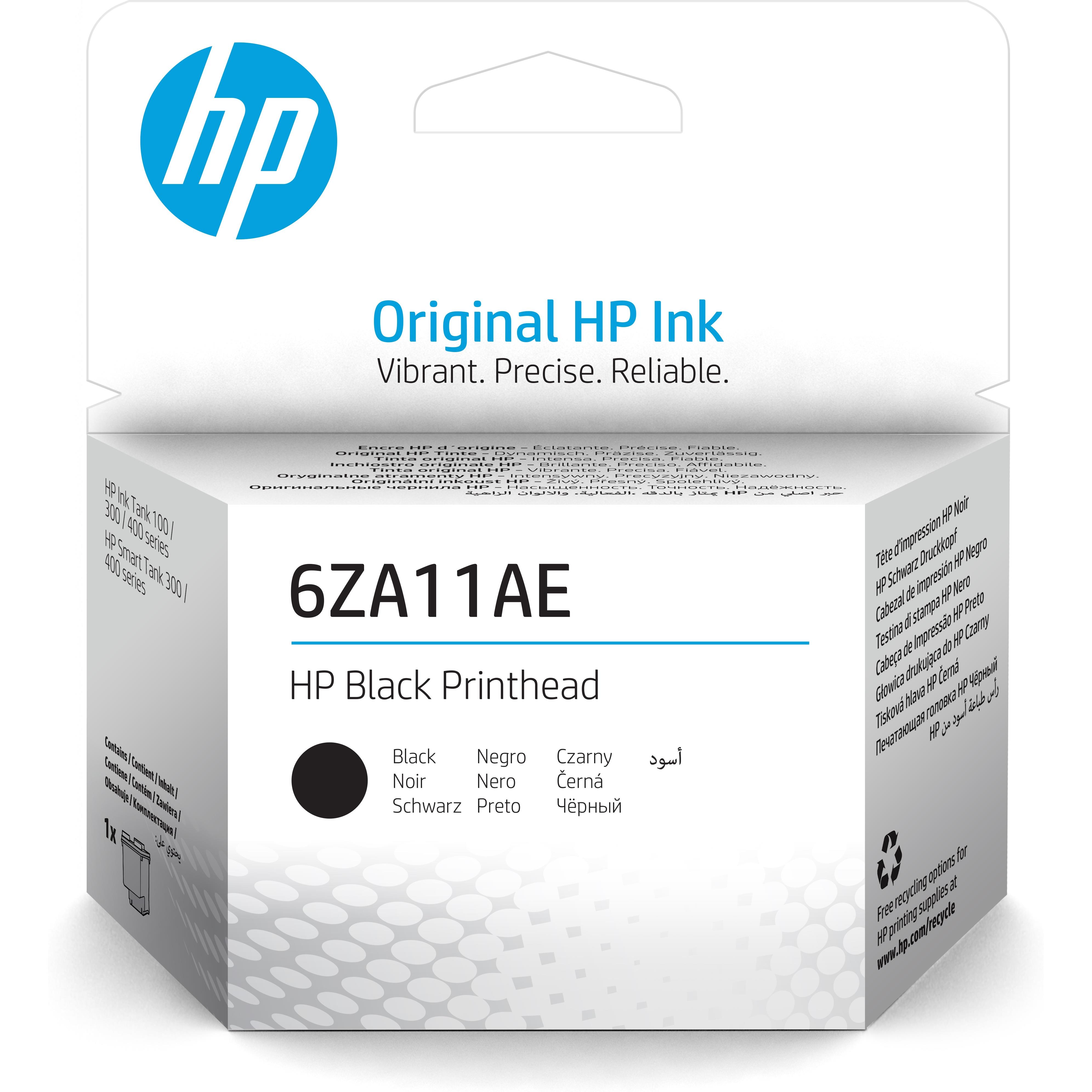 Hp tte d'impression noire 6za11ae