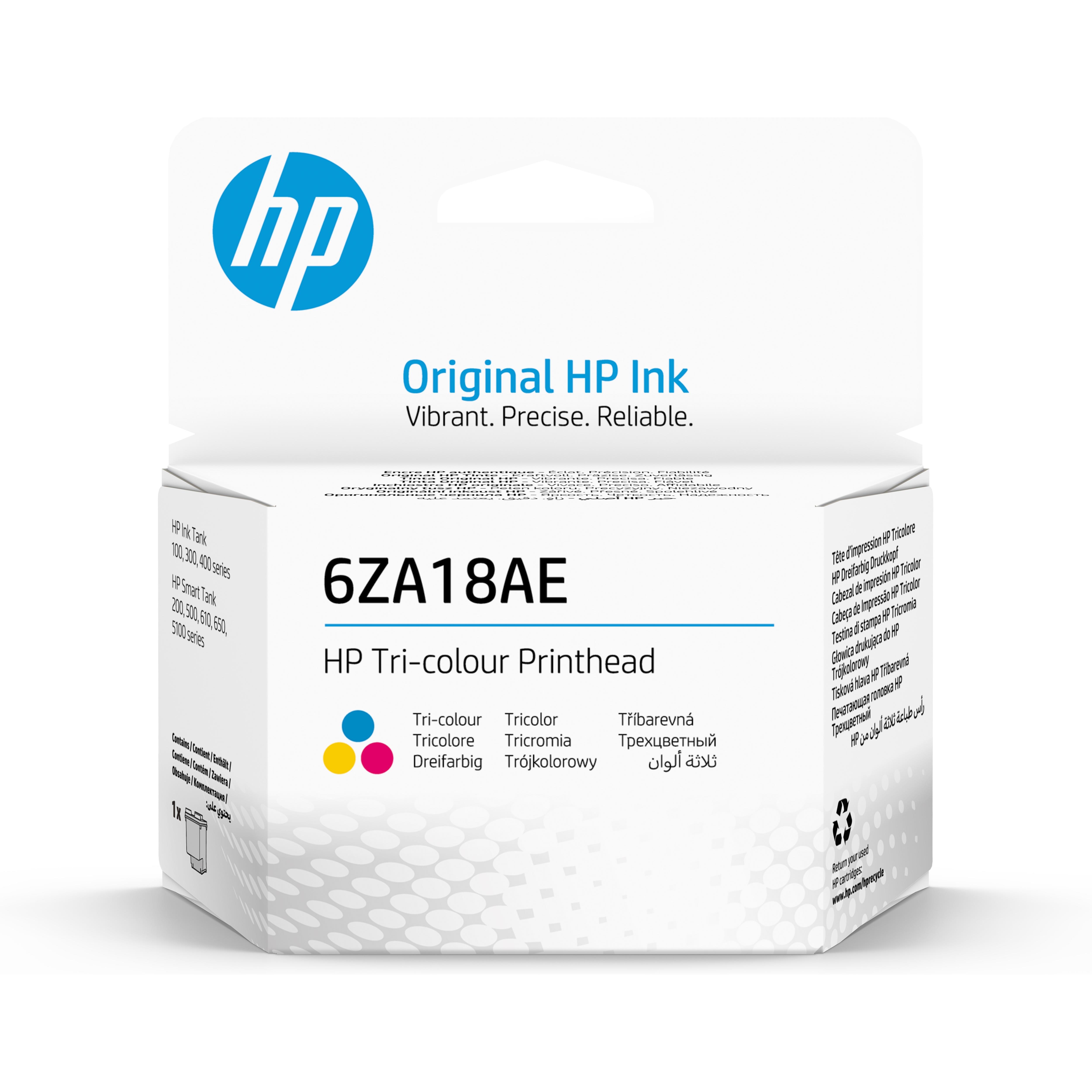 Hp tte d'impression 3 couleurs 6za18ae gt