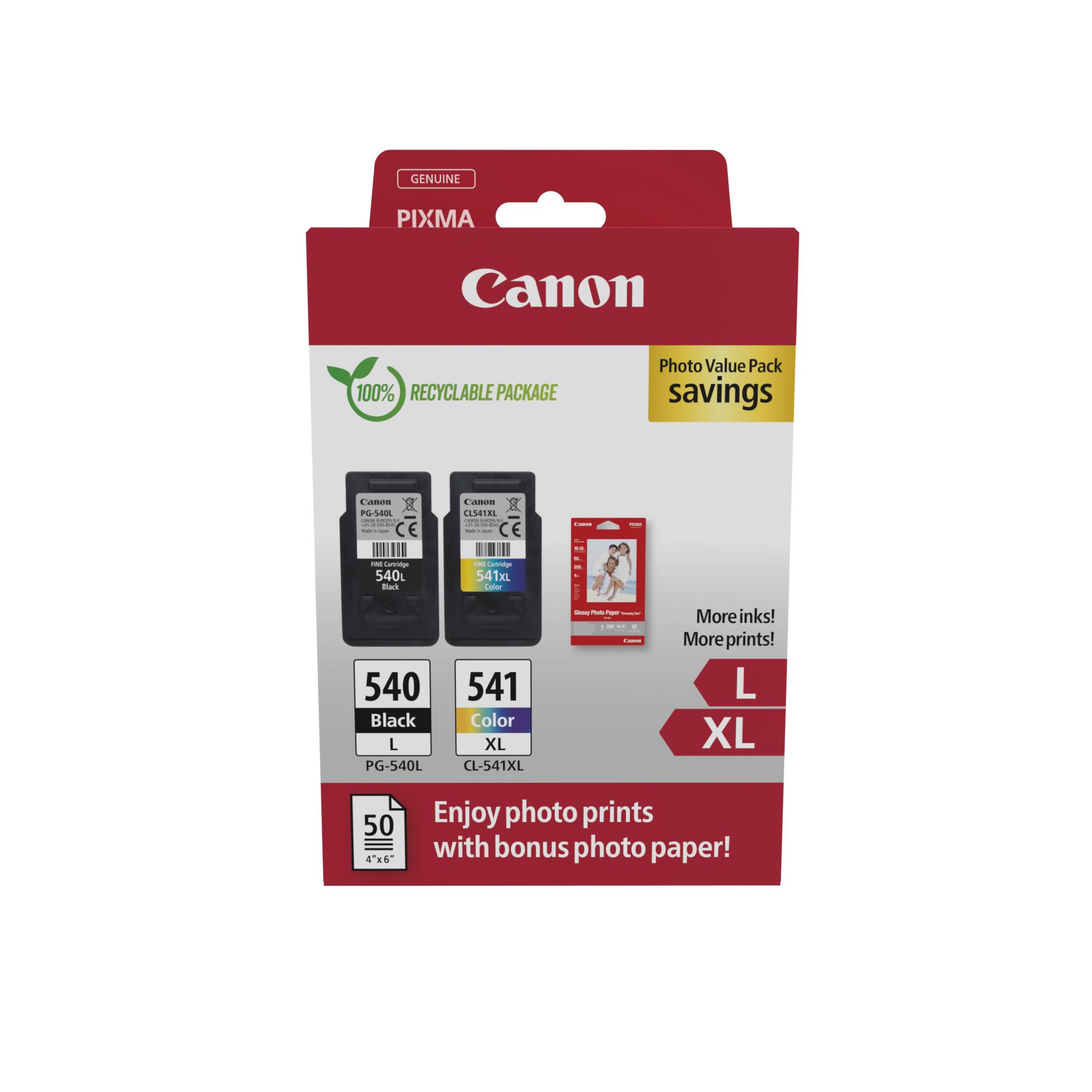 Cartouches pour imprimantes - Canon 5224b012 cartouche d'encre 2 pice(s) original noir, cyan, magenta, jaune