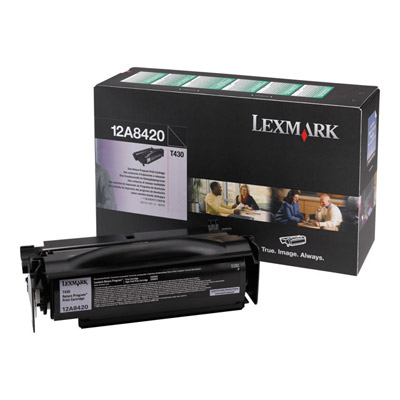 Cartouches de toner - Lexmark t430 return program print cartridge cartouche de toner original noir