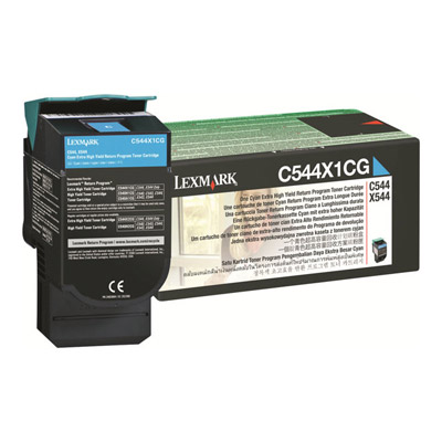 Cartouches de toner - Lexmark cartouche lrp cyan c544, x544 4000 pages