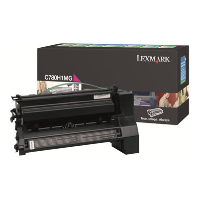 Cartouches de toner - Lexmark c780, c782 magenta high yield return program print cartridge cartouche de toner original