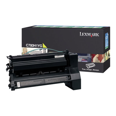 Cartouches de toner - Lexmark c780h1yg cartouche de toner 1 pice(s) original jaune