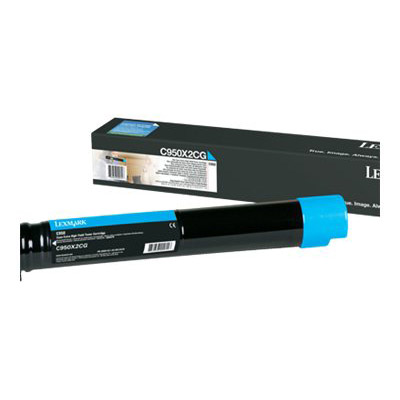 Cartouches de toner - Lexmark c950x2cg cartouche de toner 1 pice(s) original cyan