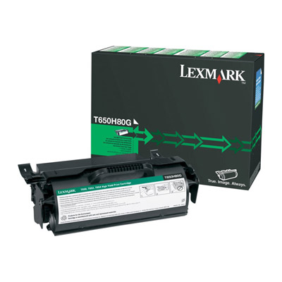Cartouches de toner - Lexmark t650h80g cartouche de toner 1 pice(s) original noir