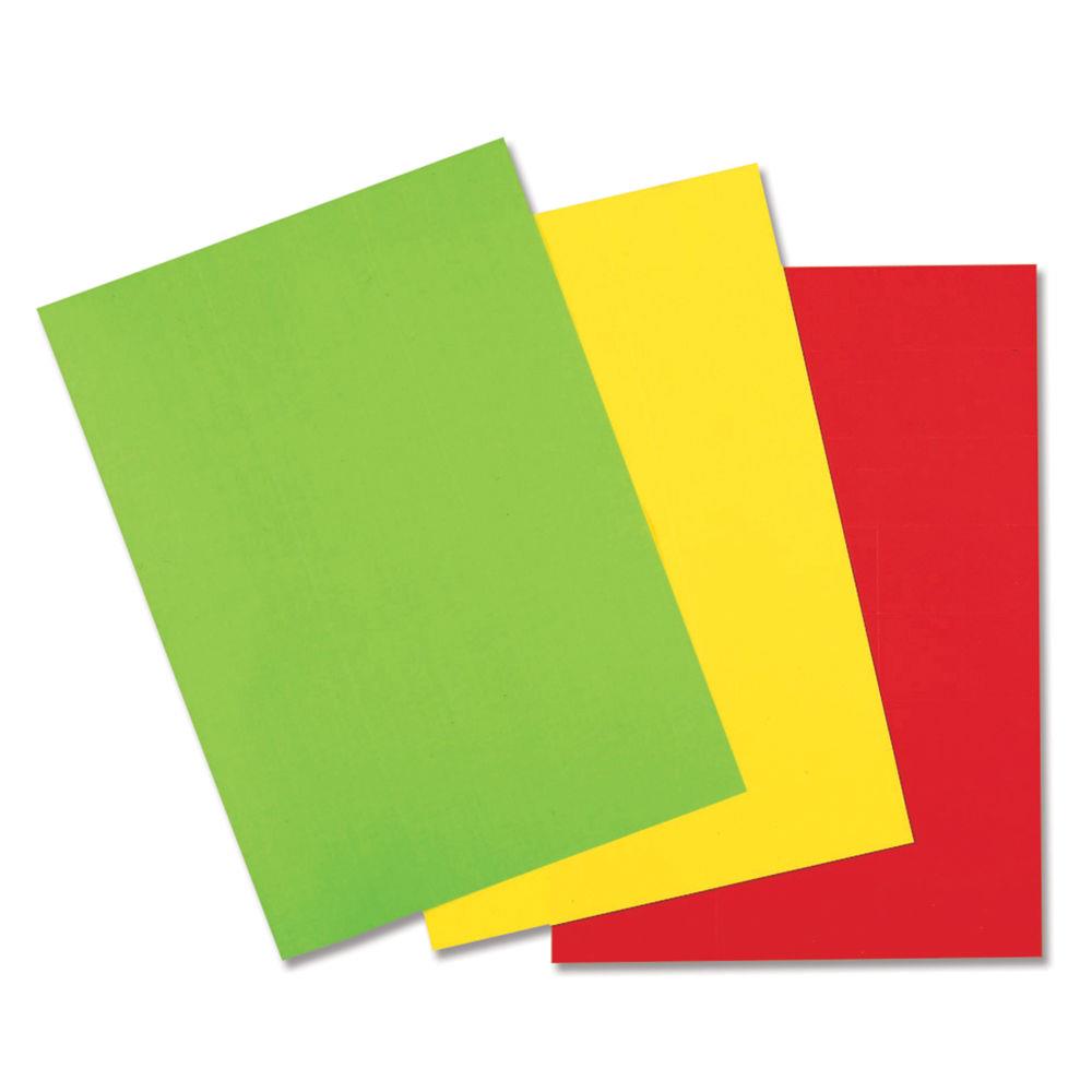 tiquette adhsive permanente fluo jaune 70x37 mm