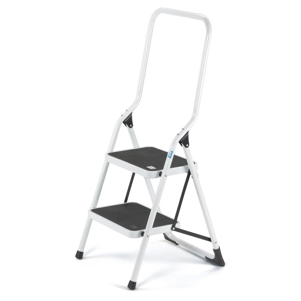 Marchepied pliant acier 2 marches conomique
