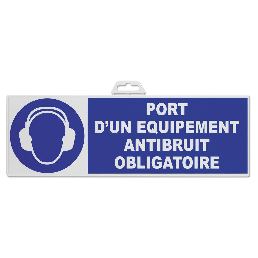 Panneau "port d'un quipement anti-bruit obligatoire"