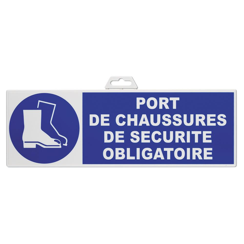 Panneau "port de chaussures de scurit obligatoire"