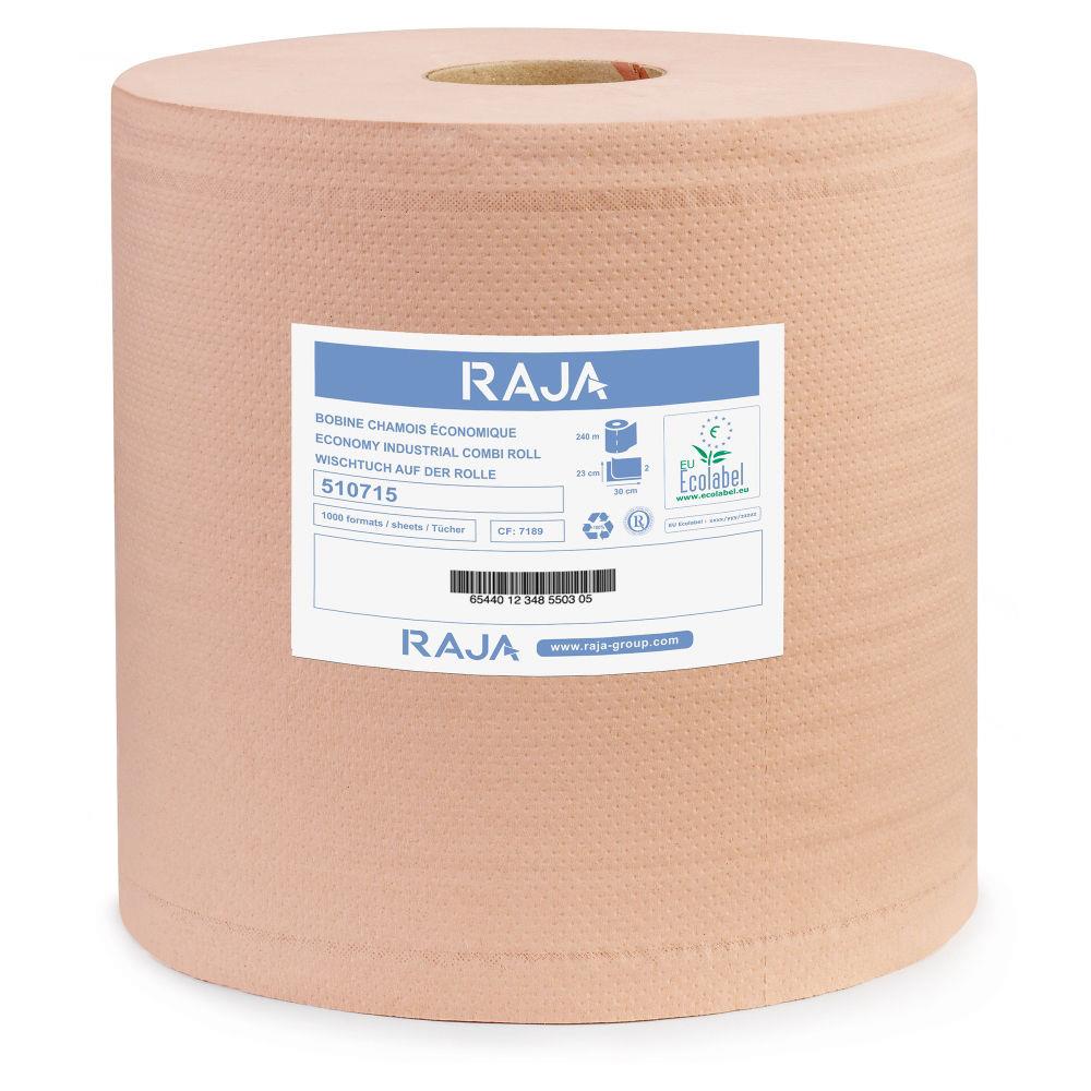 Bobine d'essuyage chamois lisse 1000 formats