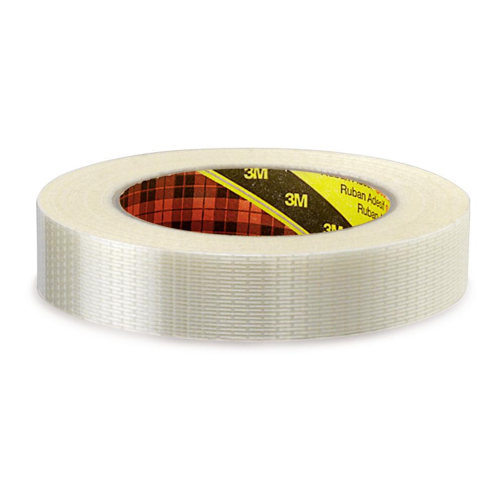Ruban adhsif arm chane et trame 145 microns SCOTCH 3M 25 mm x 50 m
