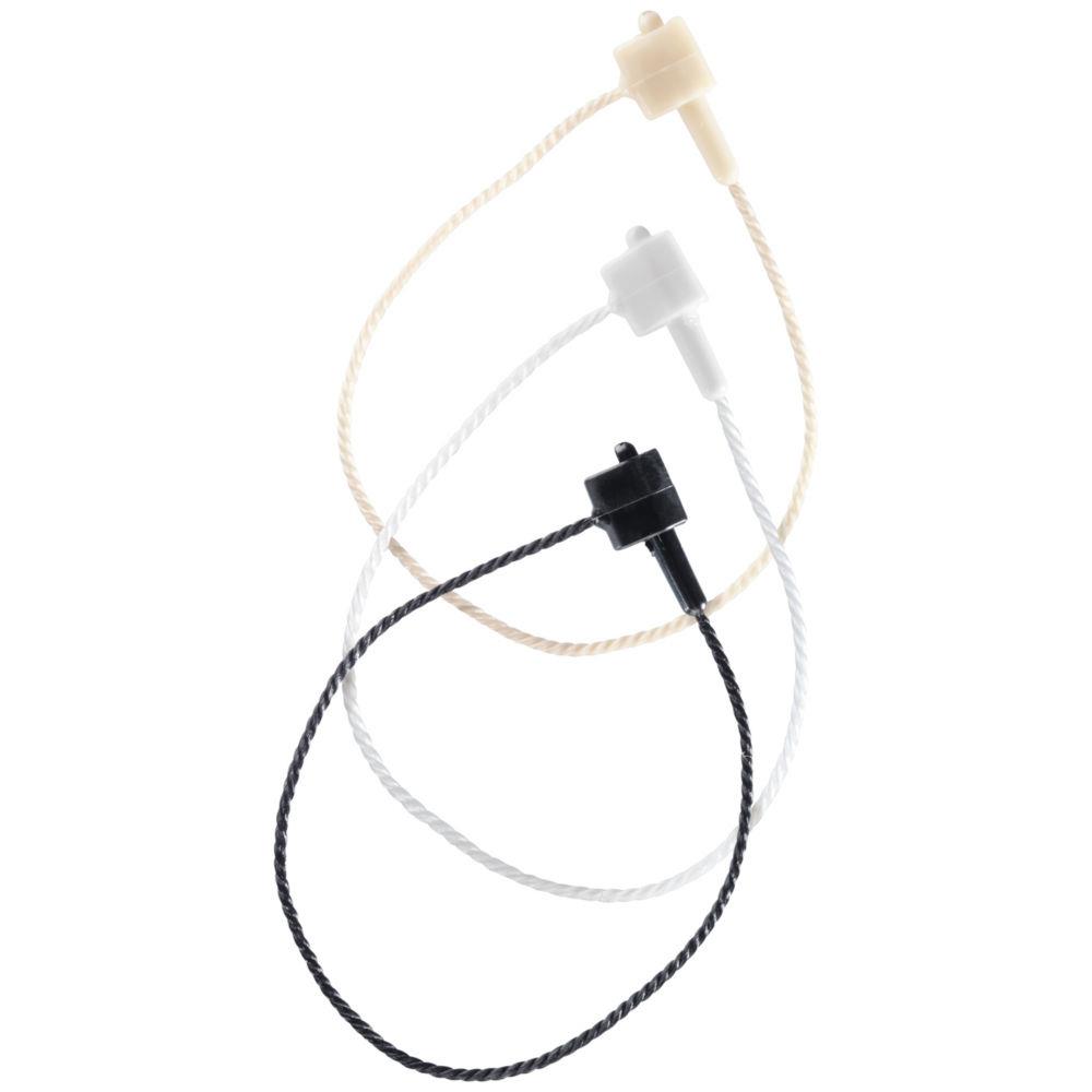 Attache cordon  serrage fixe blanc 120 mm