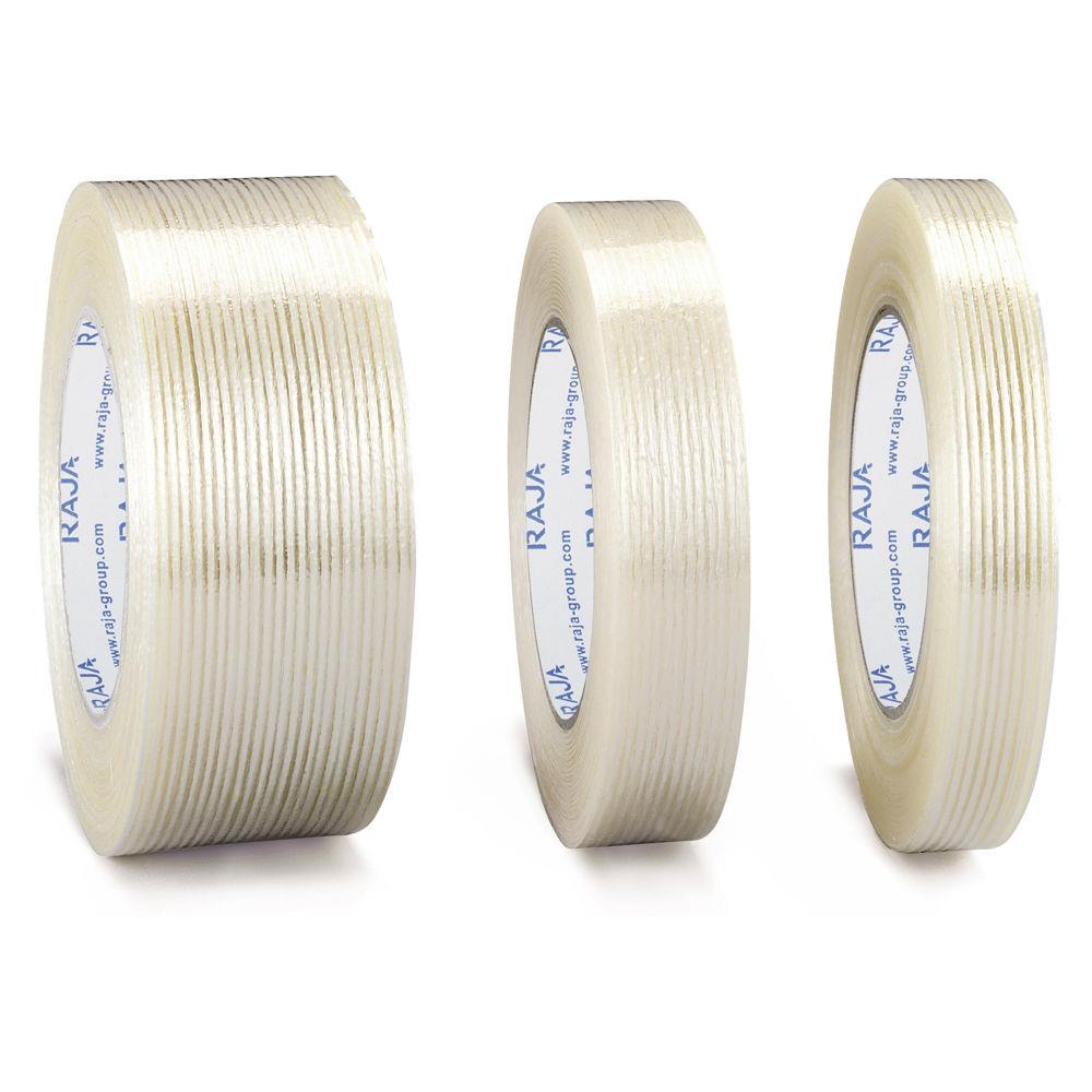 Ruban adhsif d'emballage arm fil  fil Rajatape largeur 75mm