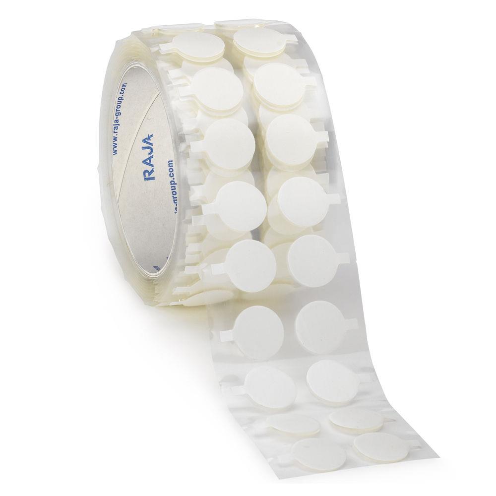 Pastille double face amovible transparente