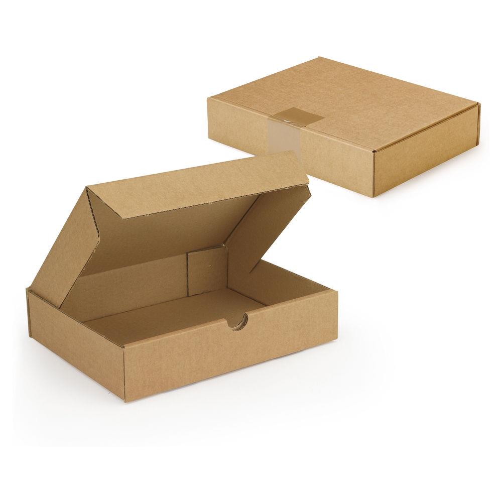 Bote extra-plate d?expdition carton brune 24x18x5 cm