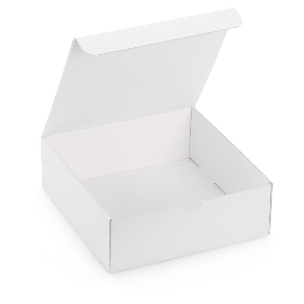 Bote cadeau blanche 36 x 30 x 8 cm