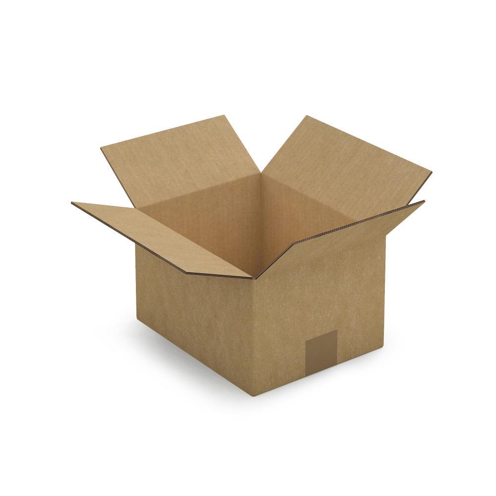 Caisse carton brune double cannelure 25x20x15 cm