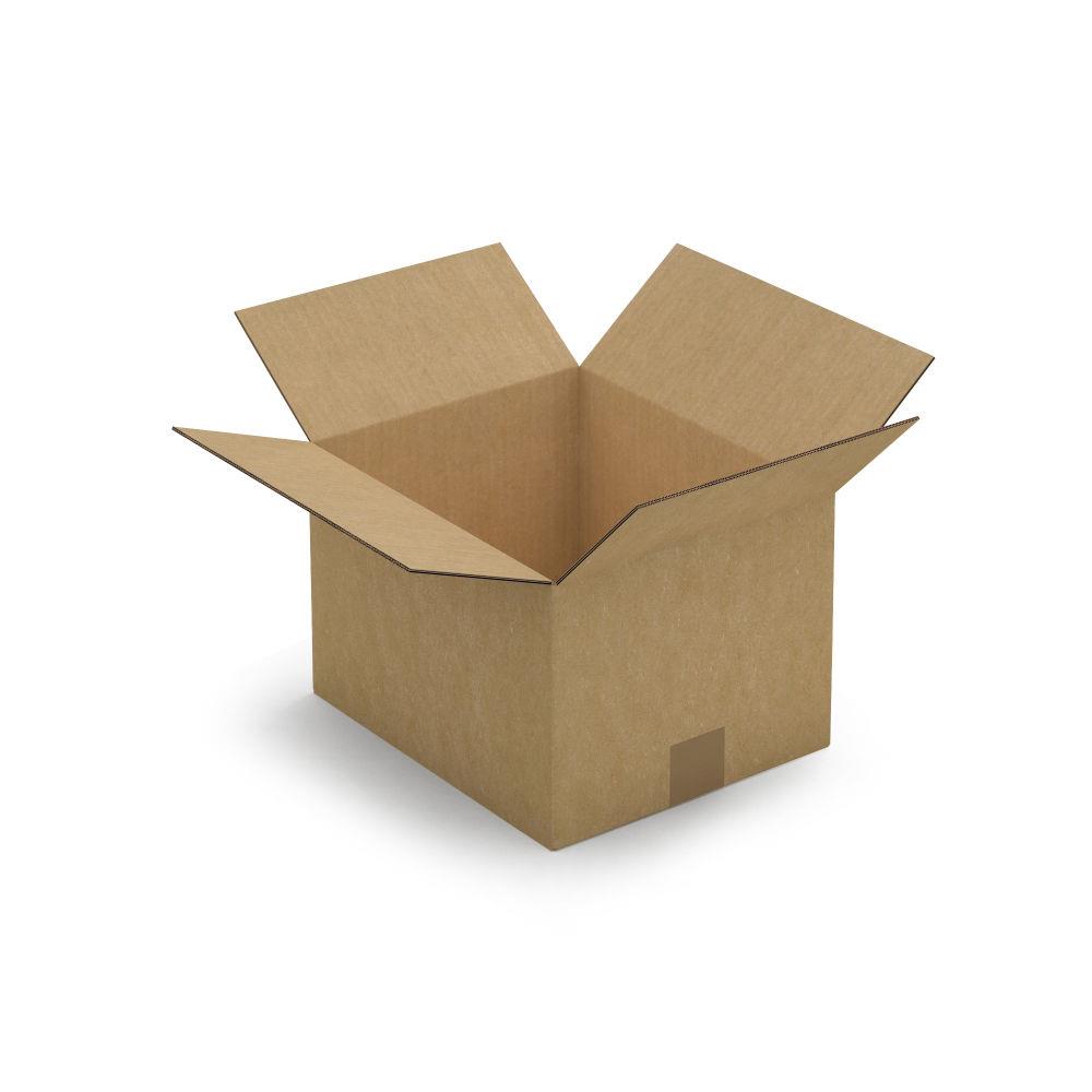 Caisse carton brune double cannelure 30x25x20 cm