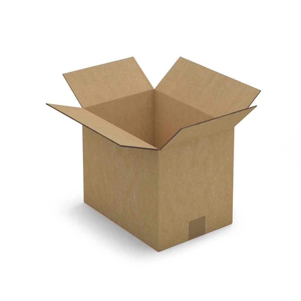Caisse carton brune double cannelure 31x22x25 cm