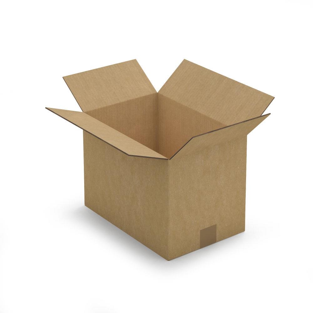 Caisse carton brune double cannelure 35x23x18 cm