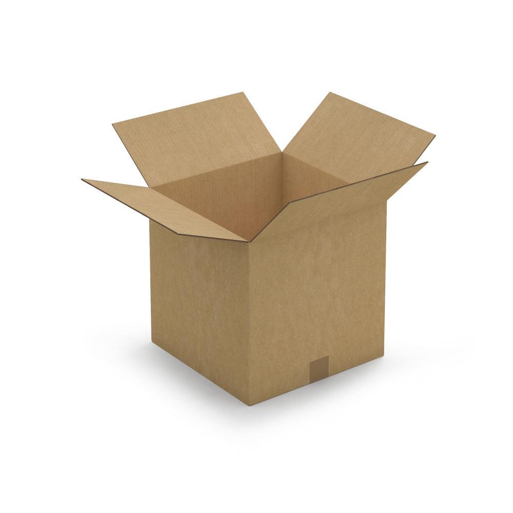 Caisse carton brune double cannelure 35x35x35 cm