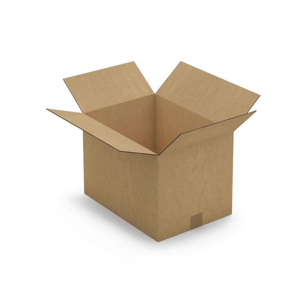 Caisse carton brune double cannelure 43x31x30 cm