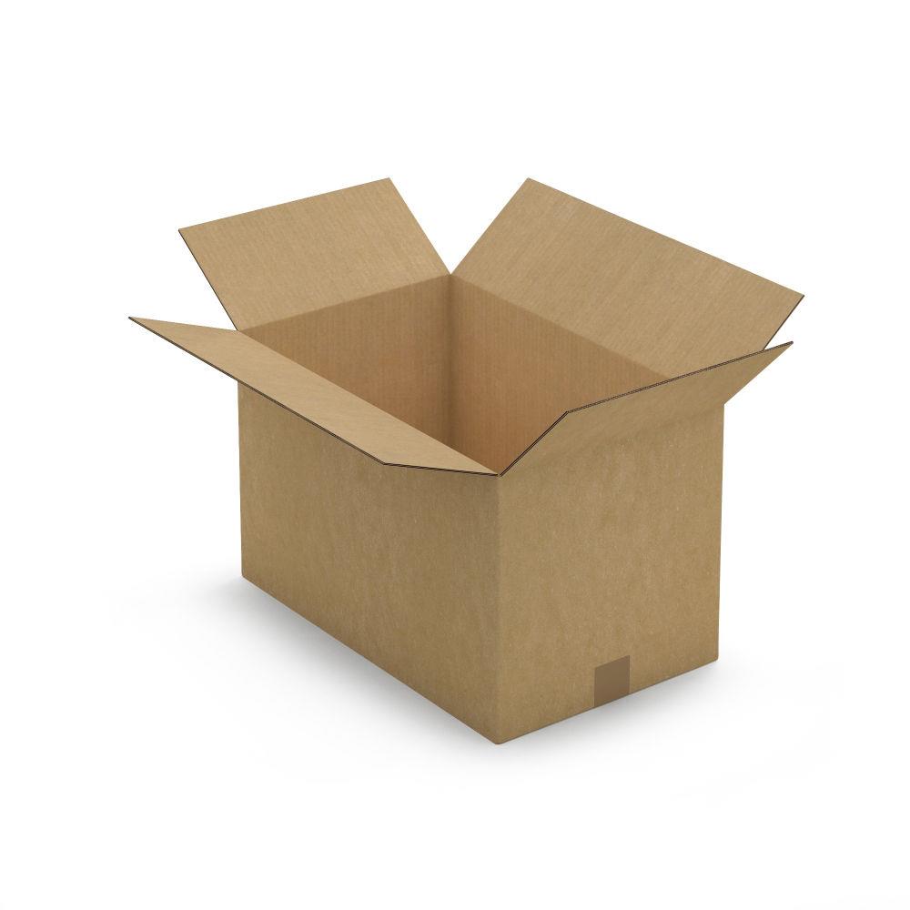 Caisse carton brune double cannelure 50x31x31 cm