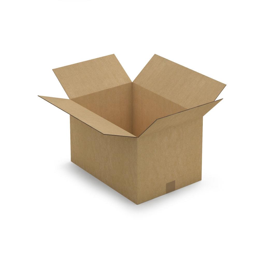 Caisse carton brune double cannelure 50x35x30 cm