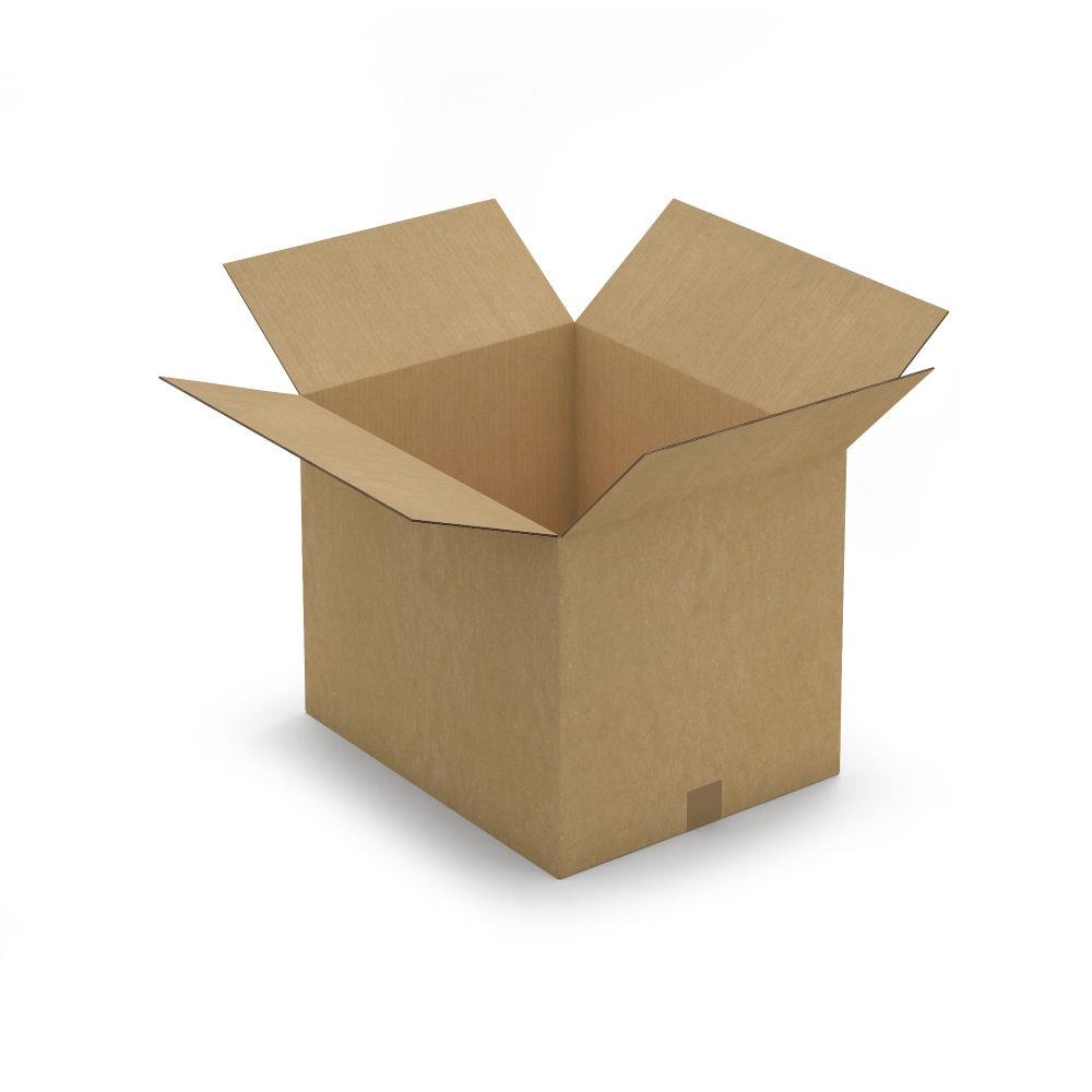 Caisse carton brune double cannelure 50x40x40 cm