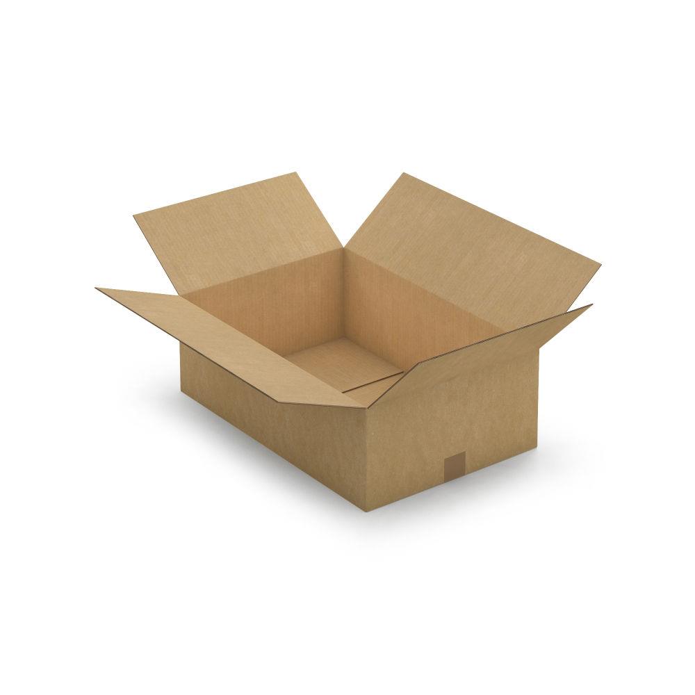 Caisse carton brune double cannelure 60x40x20 cm