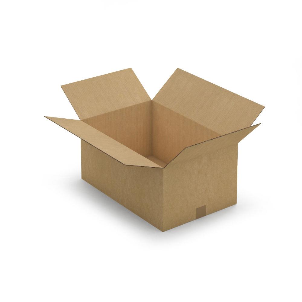 Caisse carton brune double cannelure 58x38x27 cm