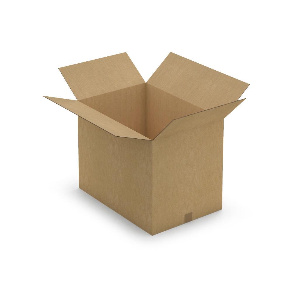 Caisse carton brune double cannelure 65x45x50 cm