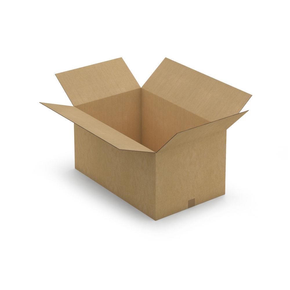 Caisse carton brune double cannelure 80x50x40 cm